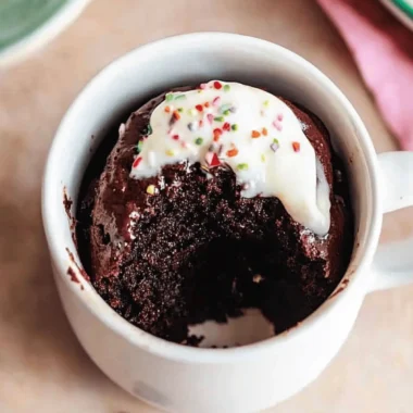Microwave Chocolate Mug Brownie in 5 Minutes of Bliss 9 Microwave Chocolate Mug Brownie