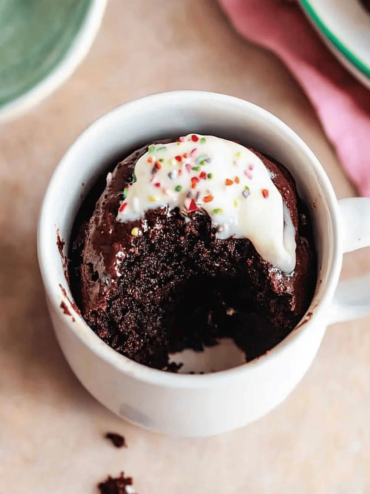 Microwave Chocolate Mug Brownie in 5 Minutes of Bliss 5 Microwave Chocolate Mug Brownie