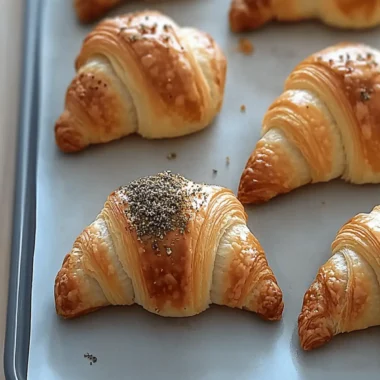 Aromatic Za’atar Croissants