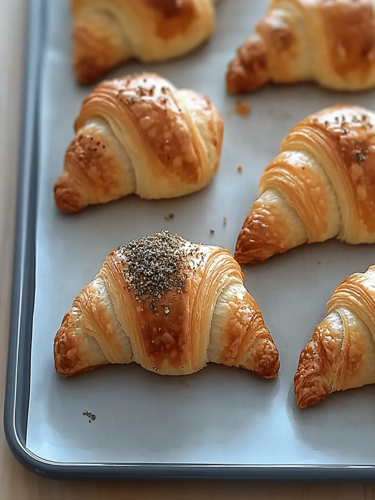 Aromatic Za’atar Croissants