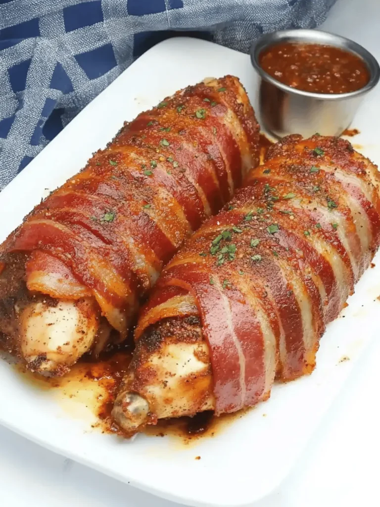 Savory Bacon-Wrapped Chicken in the Oven for Perfect Crunch 3 Bacon-Wrapped Chicken in the Oven