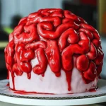 Craft Your Spooktacular Brain Cake: A Halloween Delight 14 Brain Cake