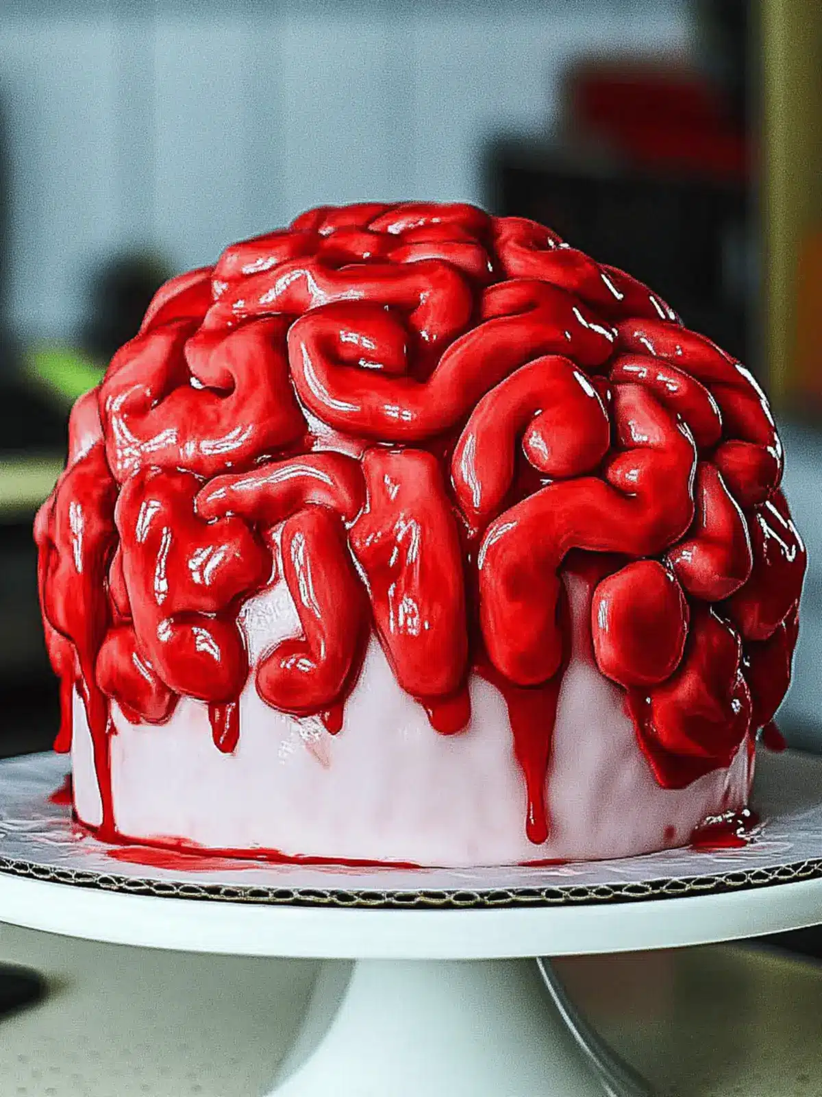 Craft Your Spooktacular Brain Cake: A Halloween Delight 5 Brain Cake