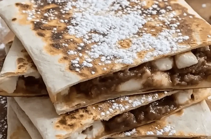 Homemade Blackstone S’mores Quesadilla for Sweet Adventures 1 Homemade Blackstone S’mores Quesadilla