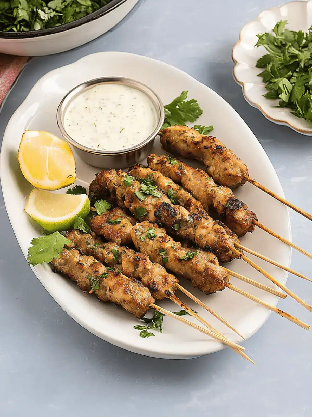 Savor the Best Middle Eastern Grilled Chicken Kofta Kebab 4 The best Middle Eastern grilled chicken kofta kebab