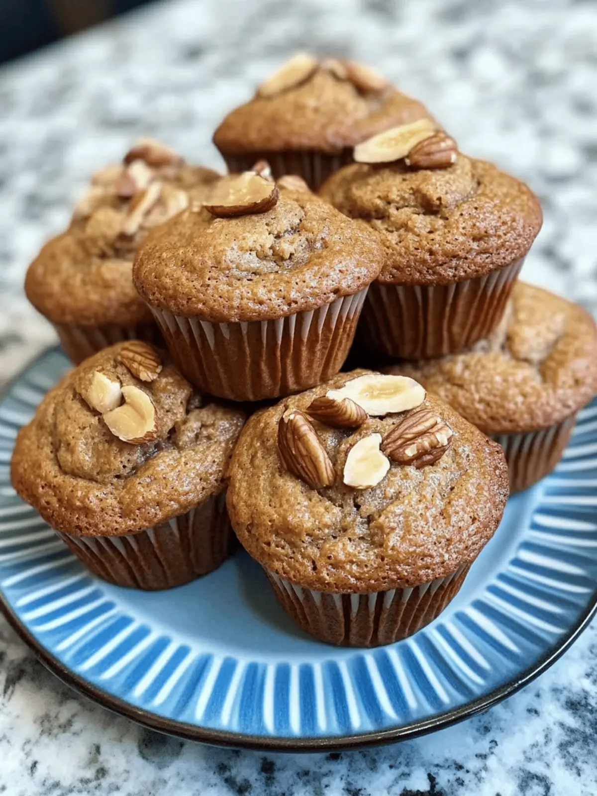 Gluten-Free Banana Nut Muffins