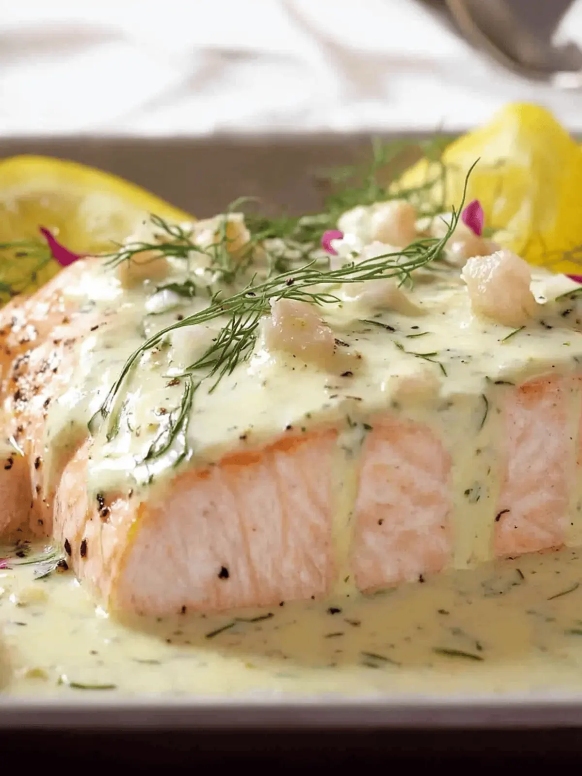 Rockin' Salmon with Creamy Herb Sauce in 30 Minutes Flat 4 Rockin' Salmon With Creamy Herb Sauce