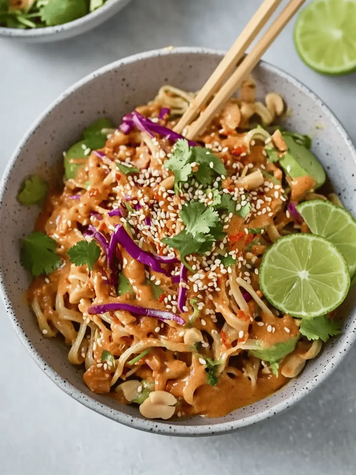 Delicious Cold Sesame Peanut Pasta Salad for Quick Meals 3 Cold Sesame Peanut Pasta Salad