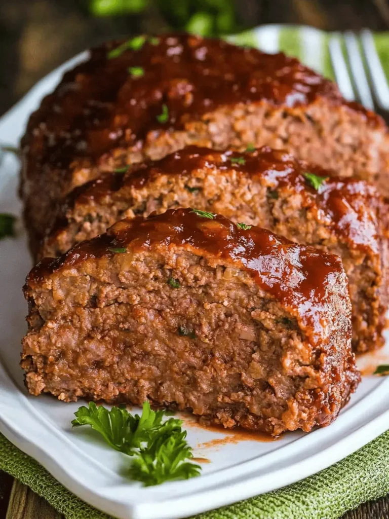 Easy Meatloaf Recipe Makes 2 Juicy Loaves for Happy Dinners 4 Easy Meatloaf Recipe (Makes 2 Loaves)