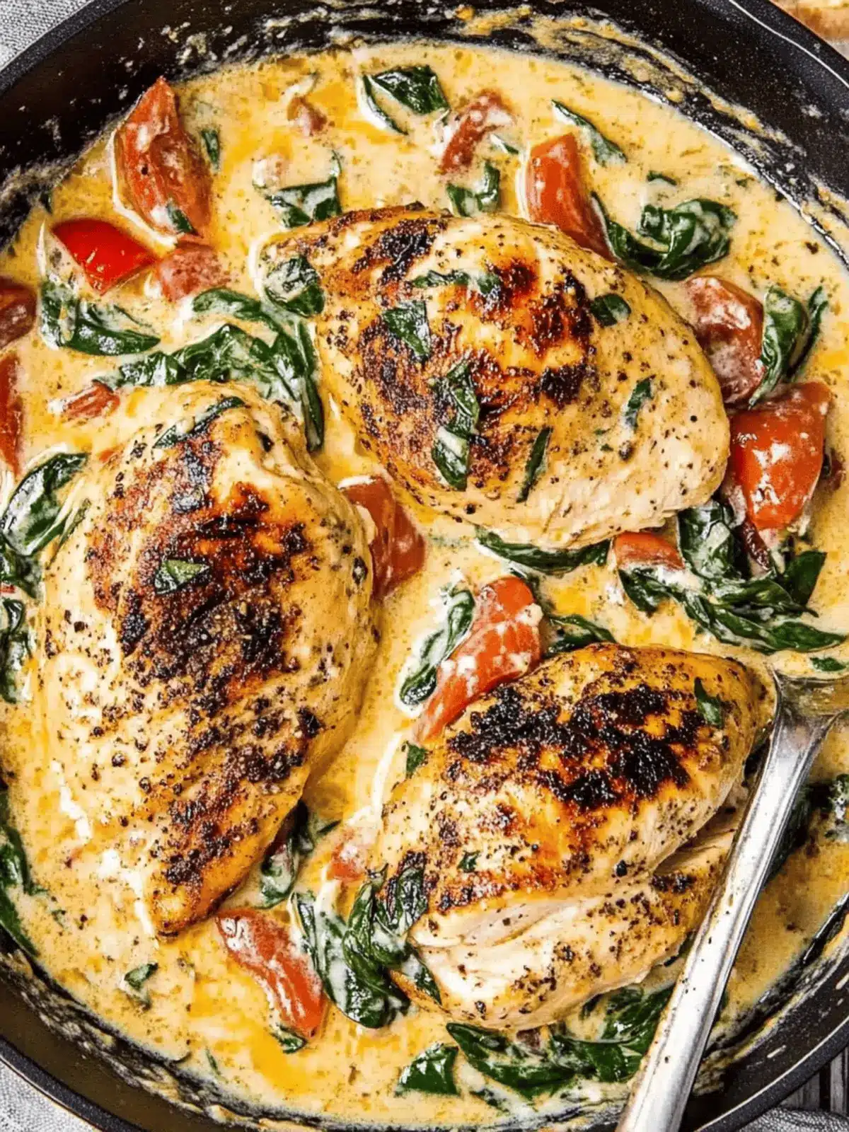 Creamy Tuscan Chicken: Quick Dinner That Wows Every Time 2 Creamy Tuscan Chicken