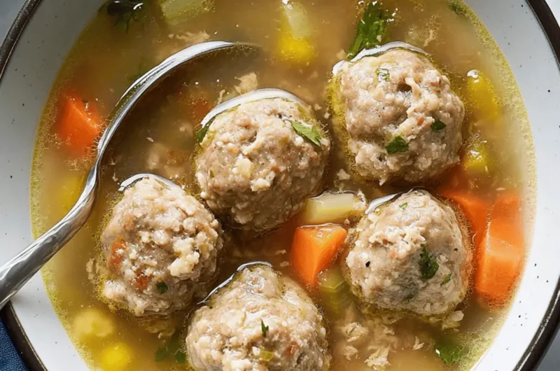 Albondigas Soup (Mexican Meatball Soup)