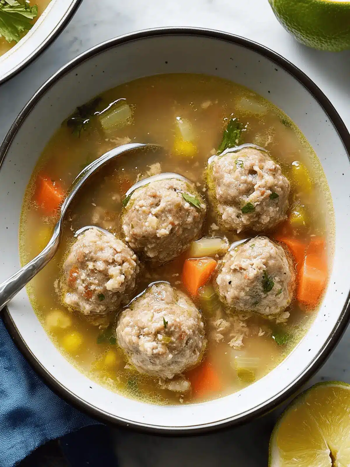 Albondigas Soup (Mexican Meatball Soup)