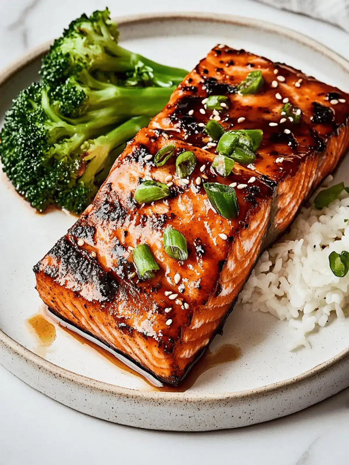 Miso Glazed Salmon