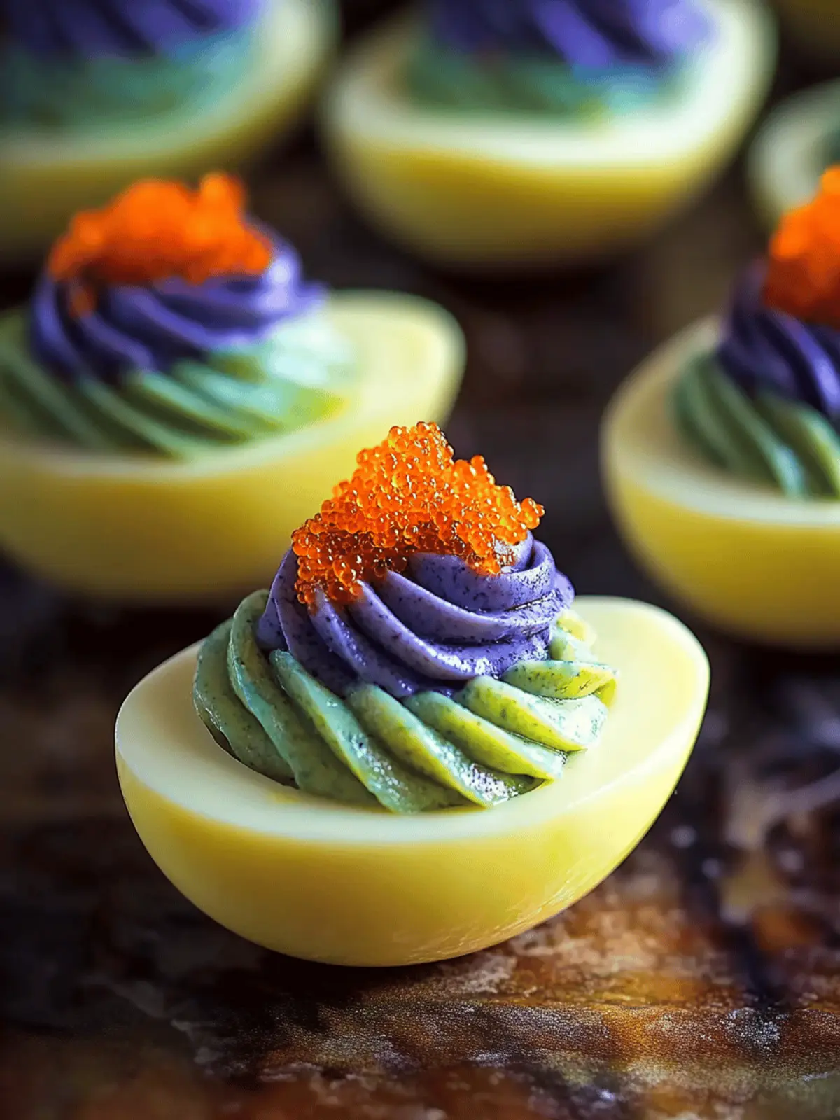 Tasty Halloween Deviled Eggs: A Spooky Twist on a Classic 3 Tasty Halloween Deviled Eggs