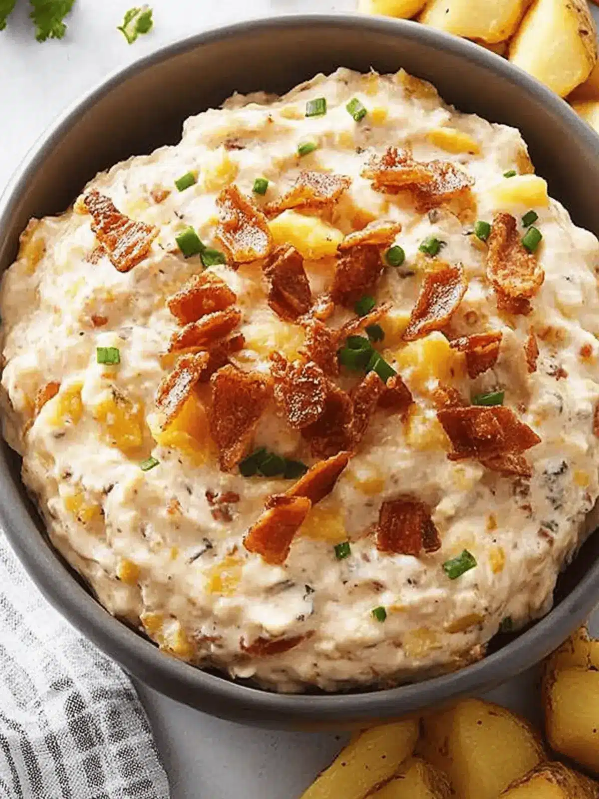 Loaded Baked Potato Dip: Easy, Cheesy Comfort You’ll Love 5 Loaded Baked Potato Dip