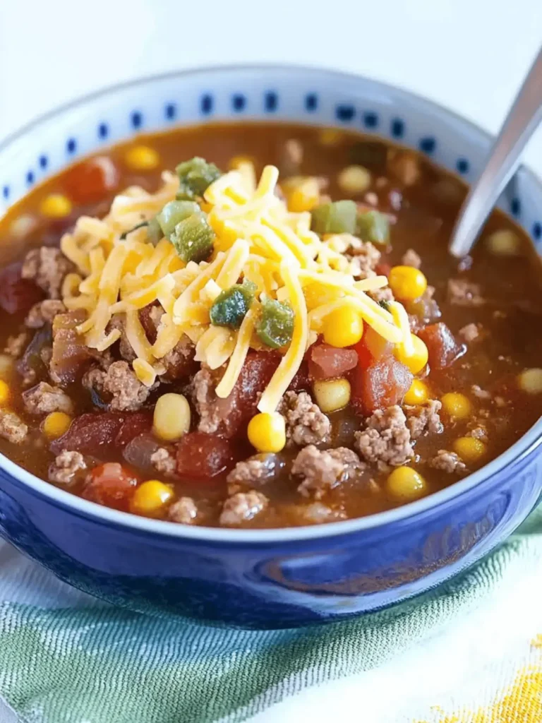 Crock Pot Taco Soup - A Cozy Family Favorite for Busy Nights 2 Crock Pot Taco Soup