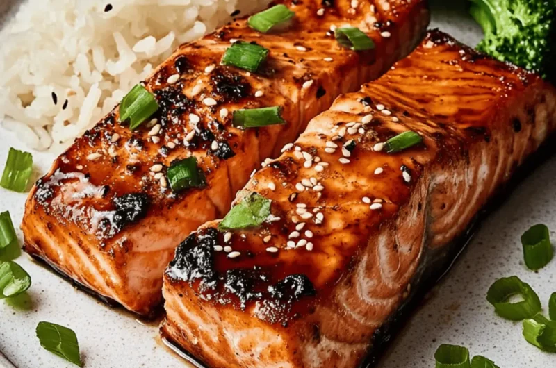 Miso Glazed Salmon