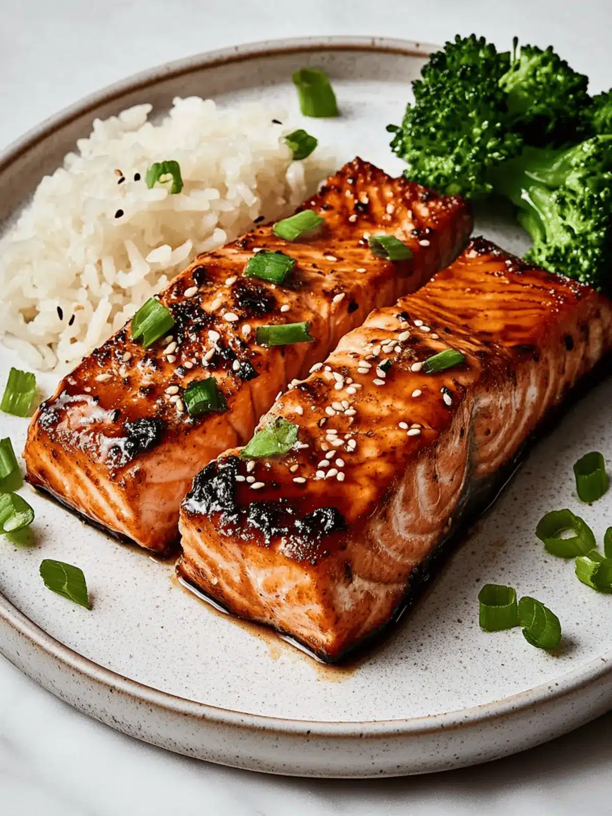 Miso Glazed Salmon