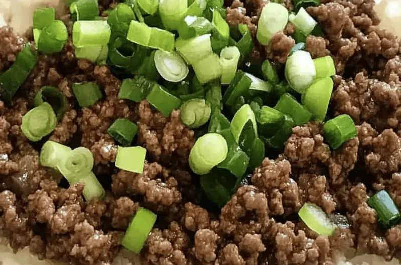 Sweet & Spicy Korean Beef Using Ground Beef in 30 Minutes 1 Korean Beef Using Ground Beef