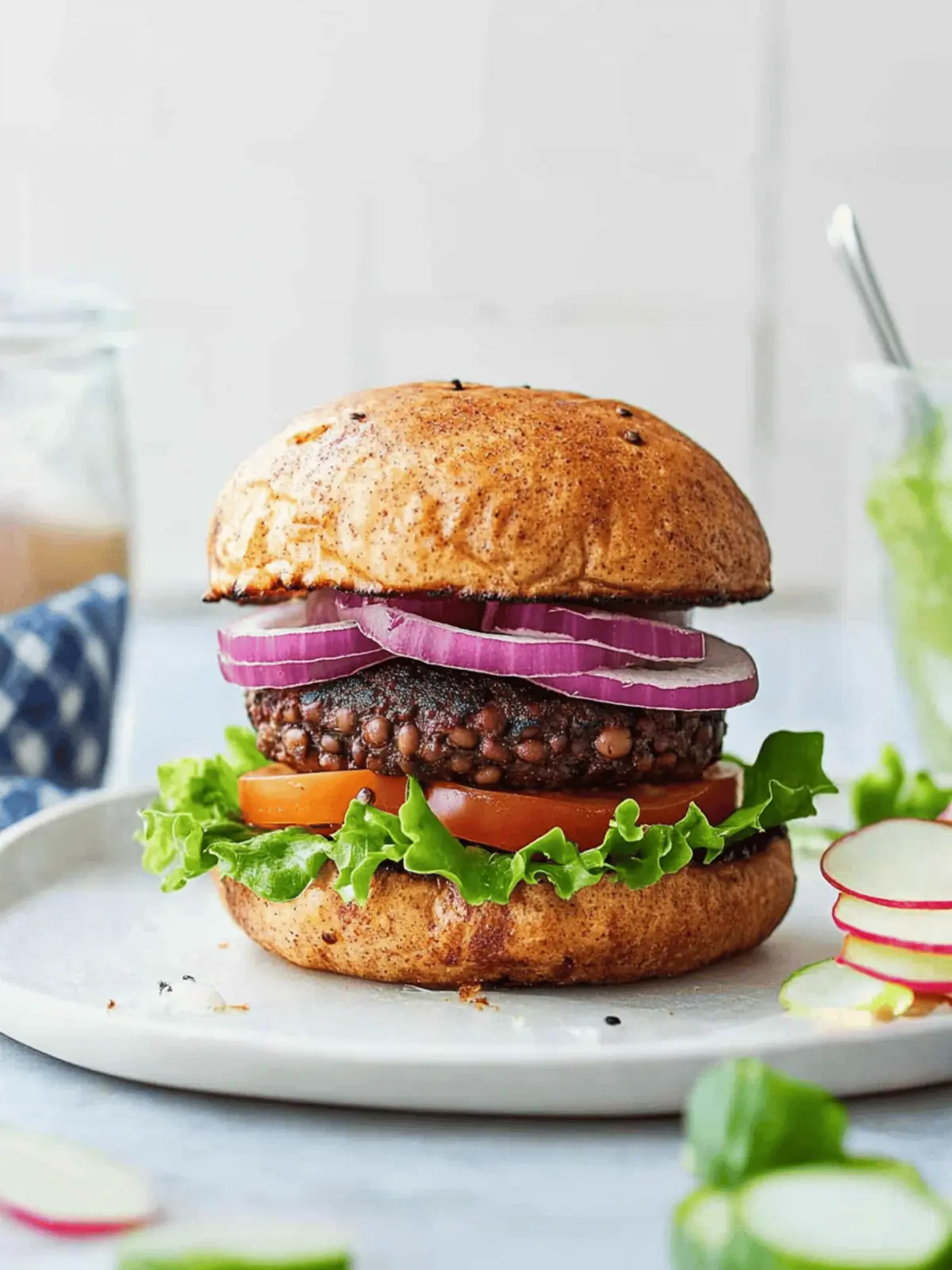 Easy Black Bean Burger