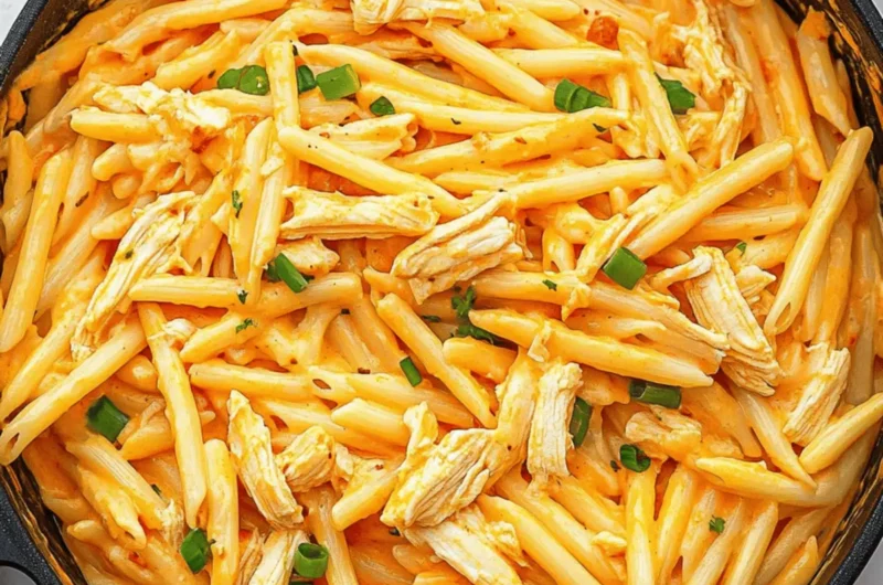 Creamy Buffalo Chicken Pasta