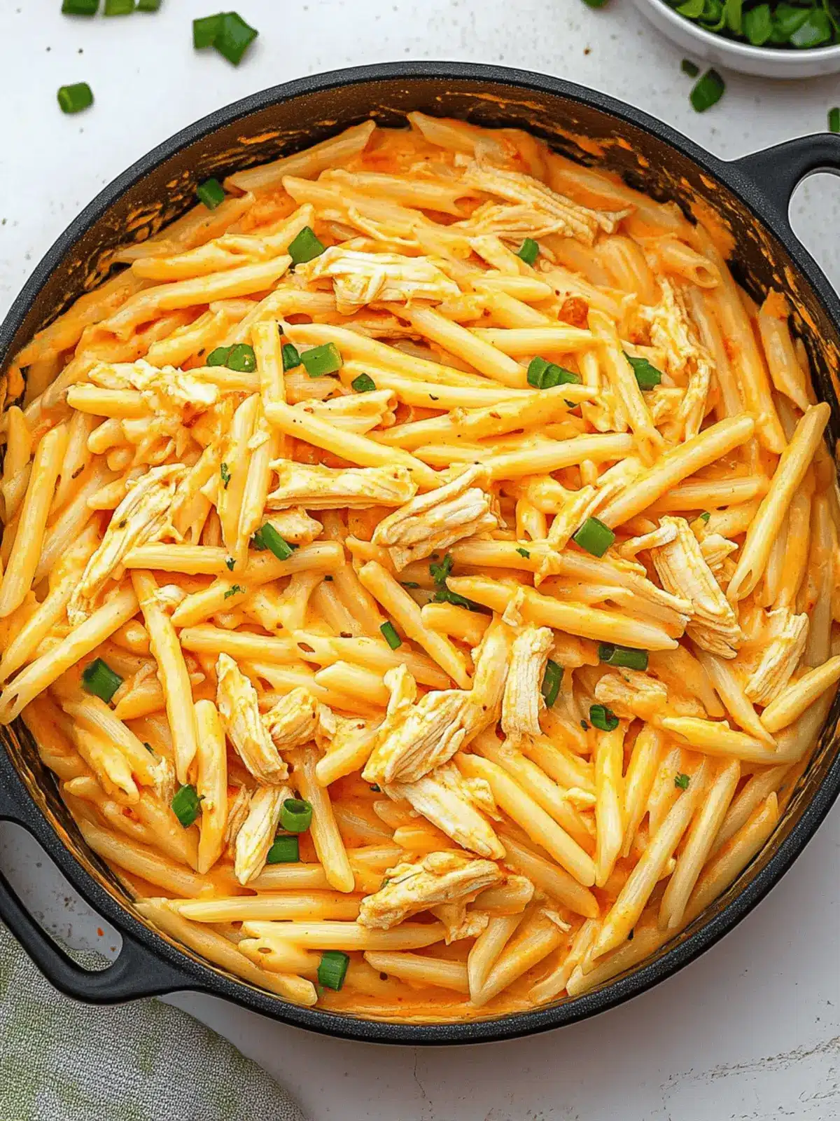 Creamy Buffalo Chicken Pasta Your Family's New Favorite Dish 5 Creamy Buffalo Chicken Pasta