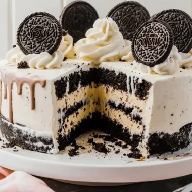Oreo Ice Cream Cake