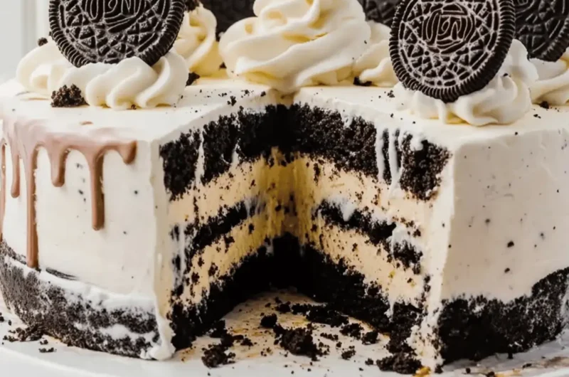 Oreo Ice Cream Cake