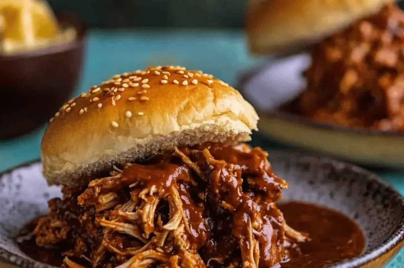 Tender Pulled Pork (Crock Pot) with Ginger Ale Magic 1 Pulled Pork (Crock Pot)