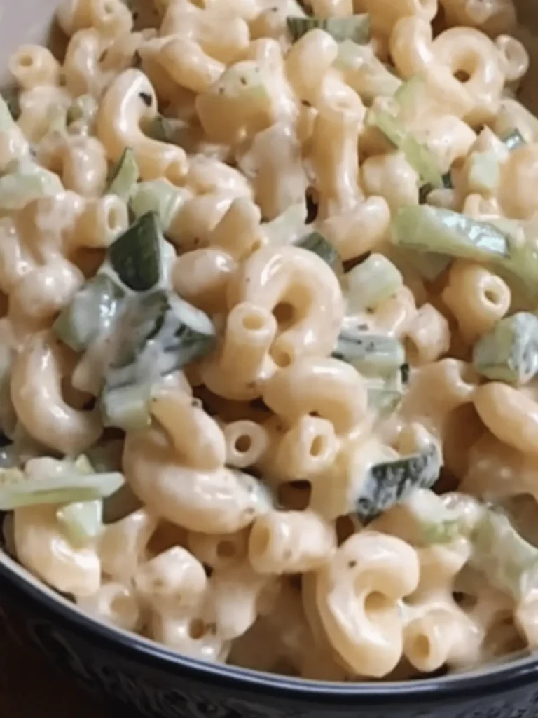 Korean Macaroni Salad (Banchan)