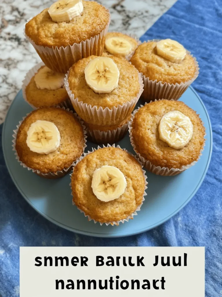 Simple Bisquick Banana Muffins