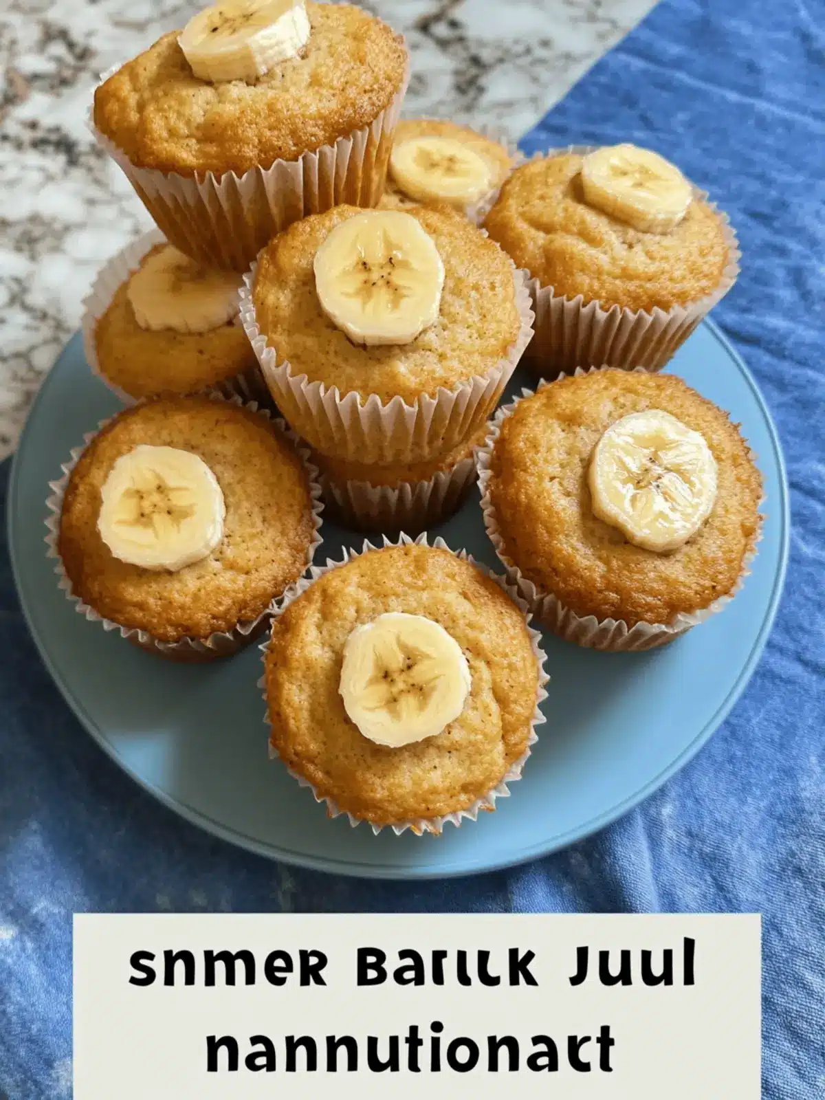 Simple Bisquick Banana Muffins
