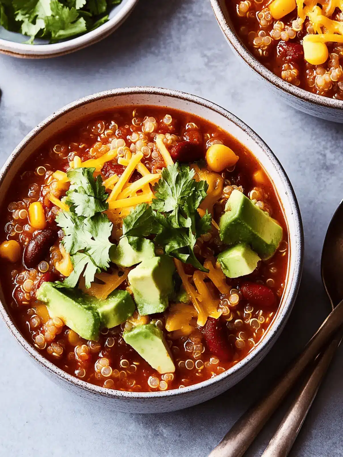 Slow Cooker Quinoa Chili
