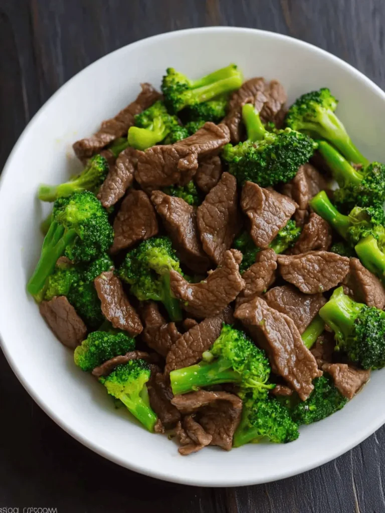 Beef with Broccoli