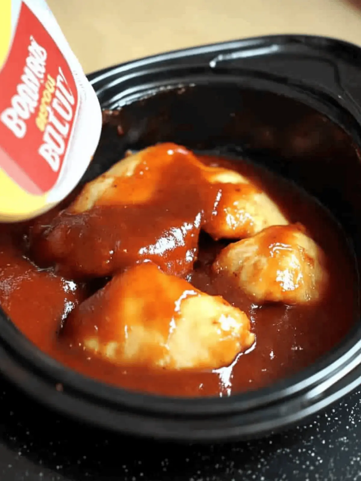 Baked BBQ Buffalo Chicken