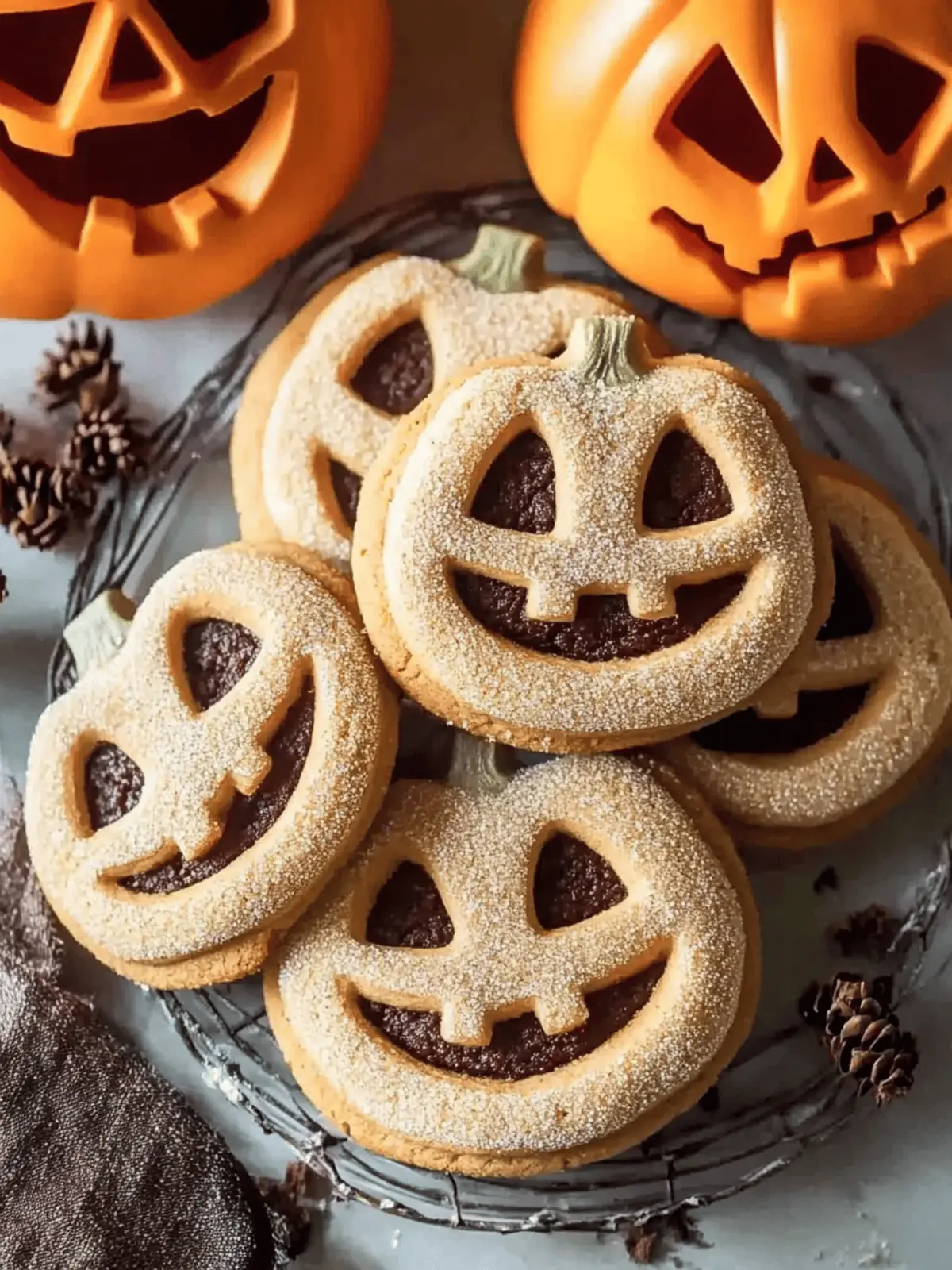 Irresistible Halloween Jack-O'-Lantern Sandwich Cookies Recipe 3 Irresistible Halloween Jack-O’-Lantern Sandwich Cookies