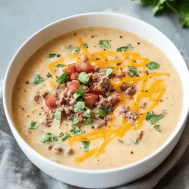 Delicious Cheeseburger Soup That'll Make Your Taste Buds Dance 9 Cheeseburger Soup