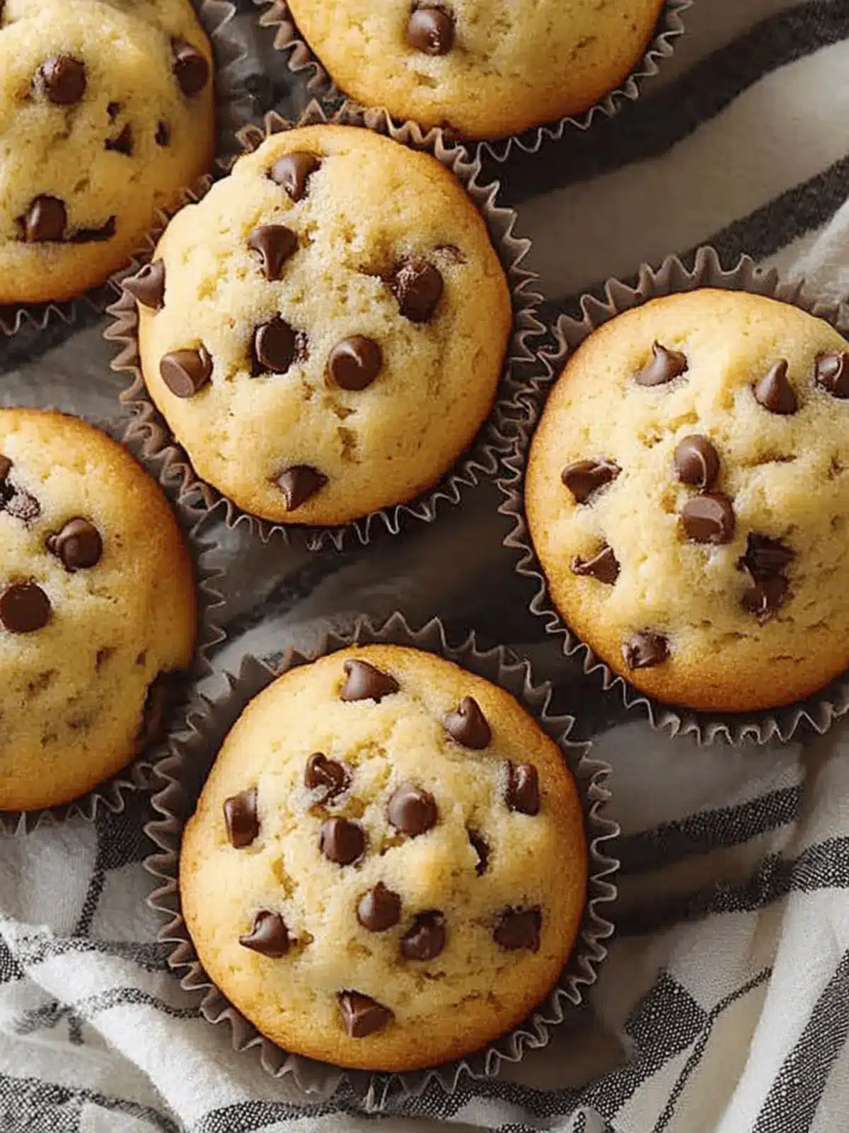 Irresistible Chocolate Chip Muffins for Every Sweet Tooth 3 Chocolate Chip Muffins