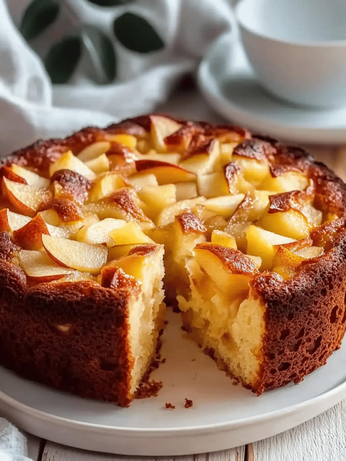 Tasty Italian Apple Cake