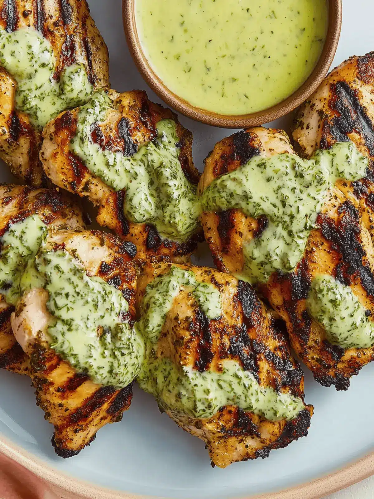 Green Goddess Grilled Chicken