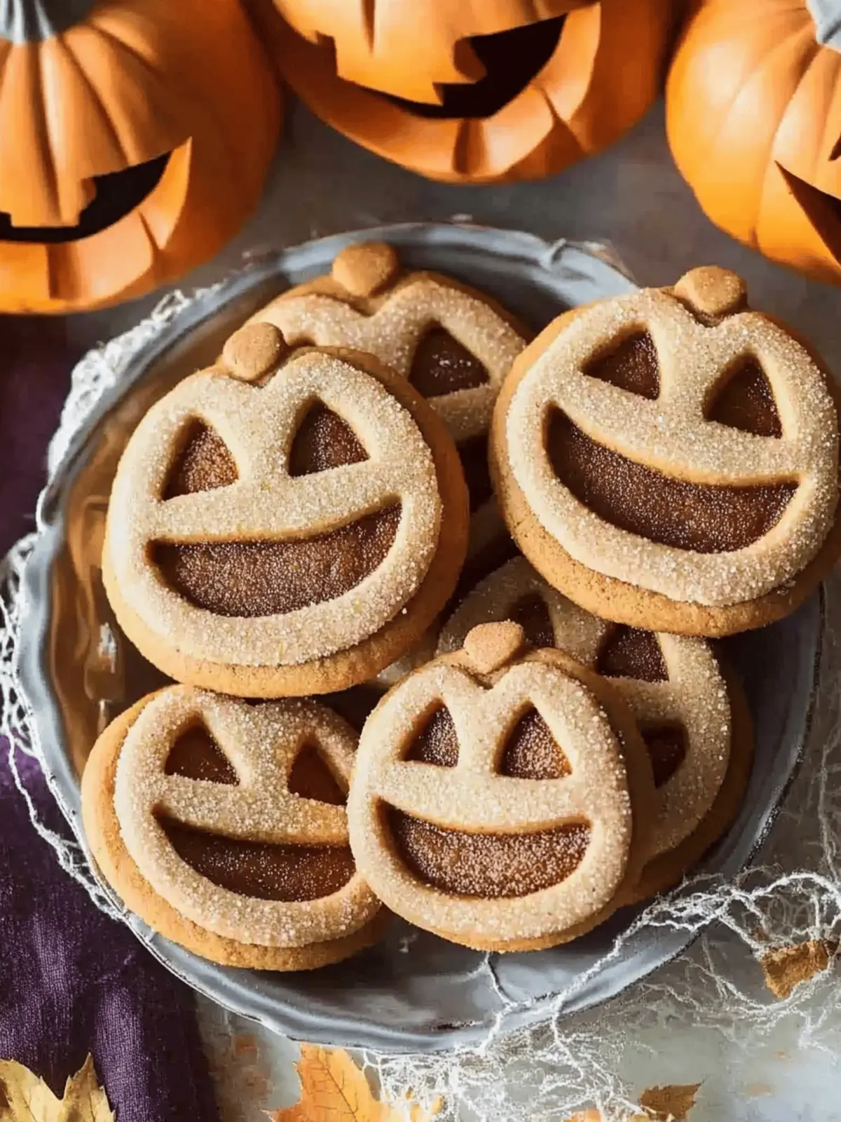 Irresistible Halloween Jack-O'-Lantern Sandwich Cookies Recipe 2 Irresistible Halloween Jack-O’-Lantern Sandwich Cookies