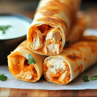 Buffalo Chicken Wraps