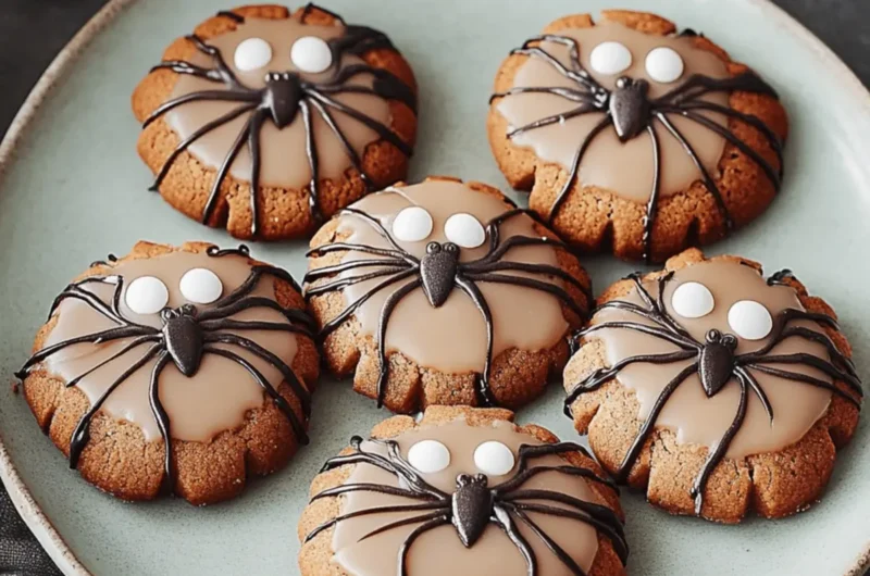 Delicious Spider Cookies That Will Wow Your Halloween Guests 1 Spider Cookies