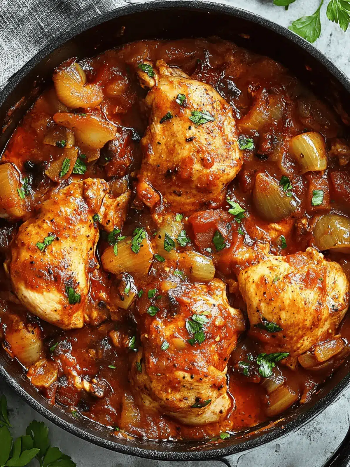 Chicken Marengo