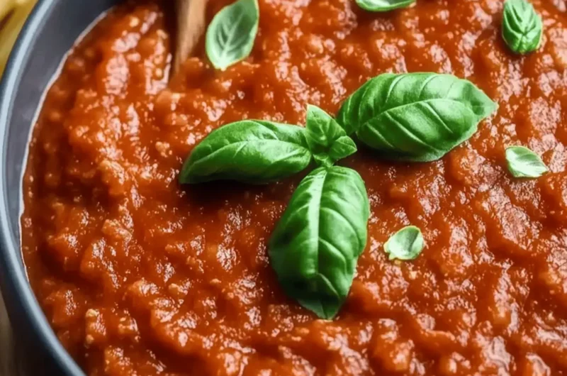Tasty Homemade Spaghetti Sauce That Will Wow Your Family 1 Tasty Homemade Spaghetti Sauce