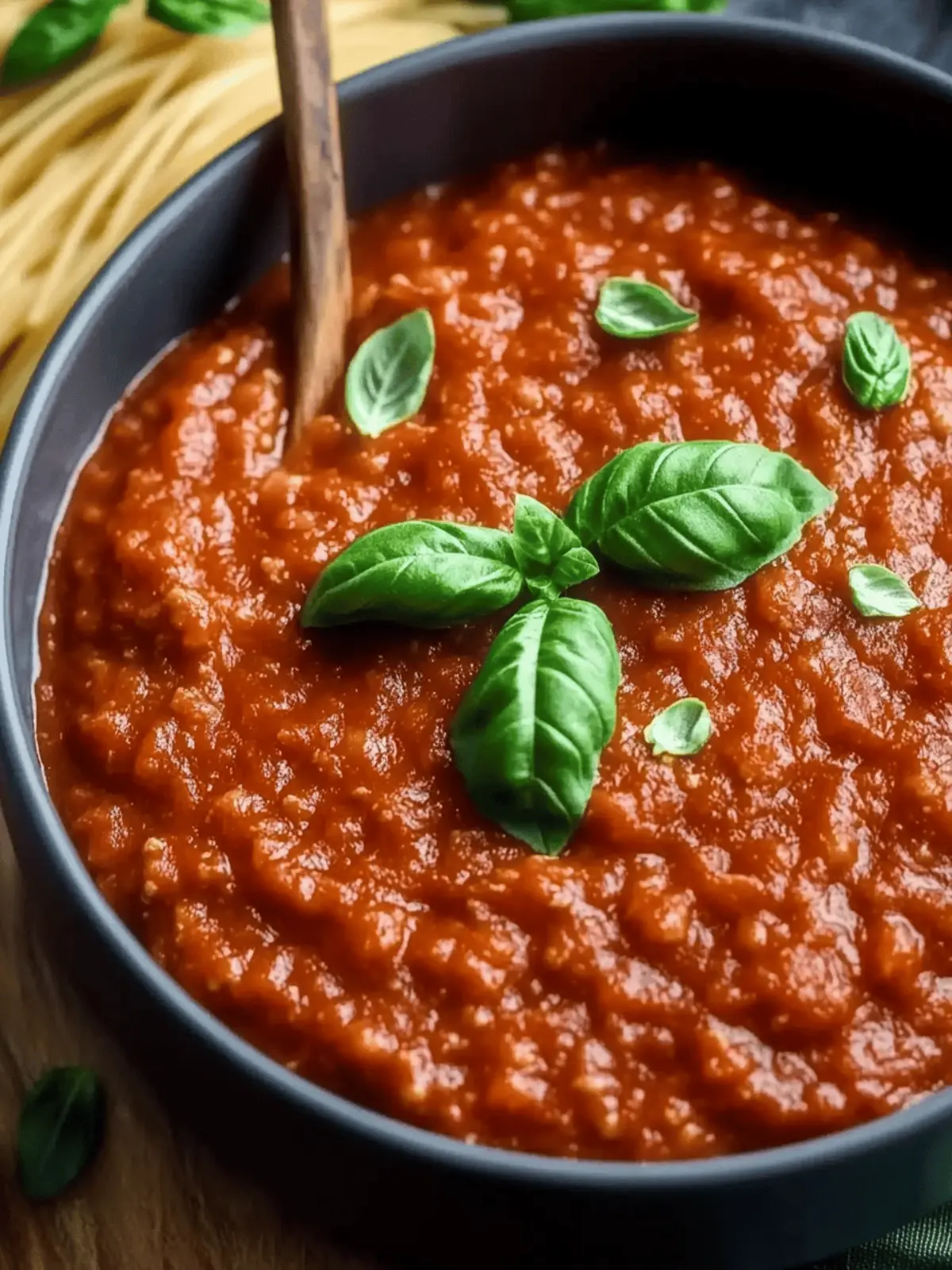 Tasty Homemade Spaghetti Sauce
