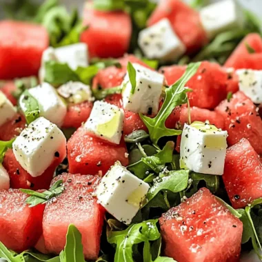 Watermelon Salad
