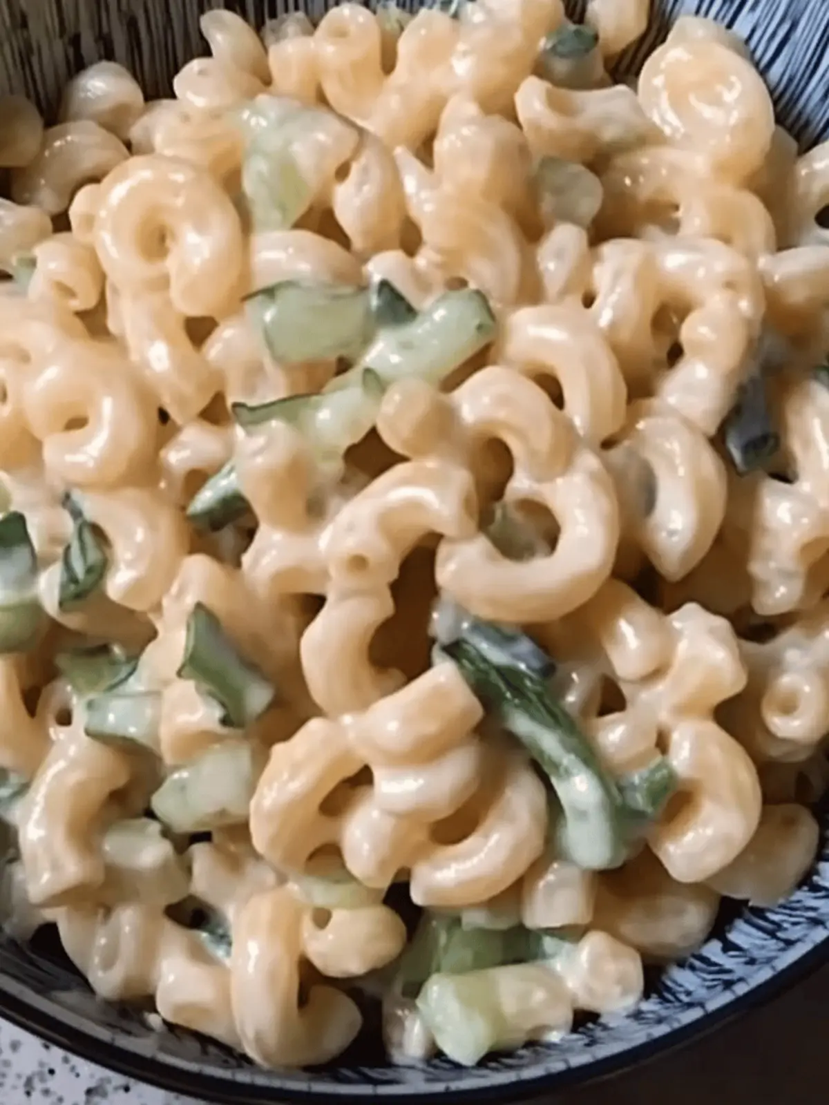 Korean Macaroni Salad (Banchan)