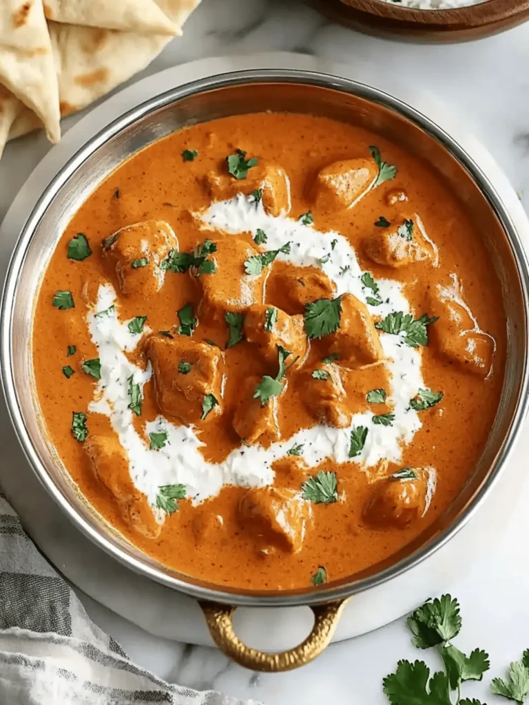 Simple Butter Chicken with Coconut Milk
