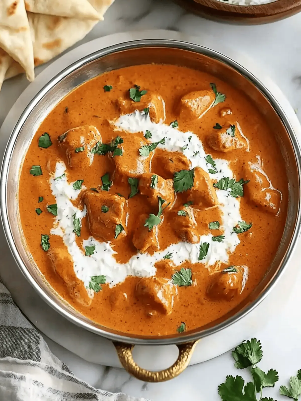 Simple Butter Chicken with Coconut Milk